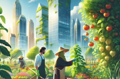 Pesticide-Free Urban Gardens: Natural Bug Repellent to Protect City Bees & Plants