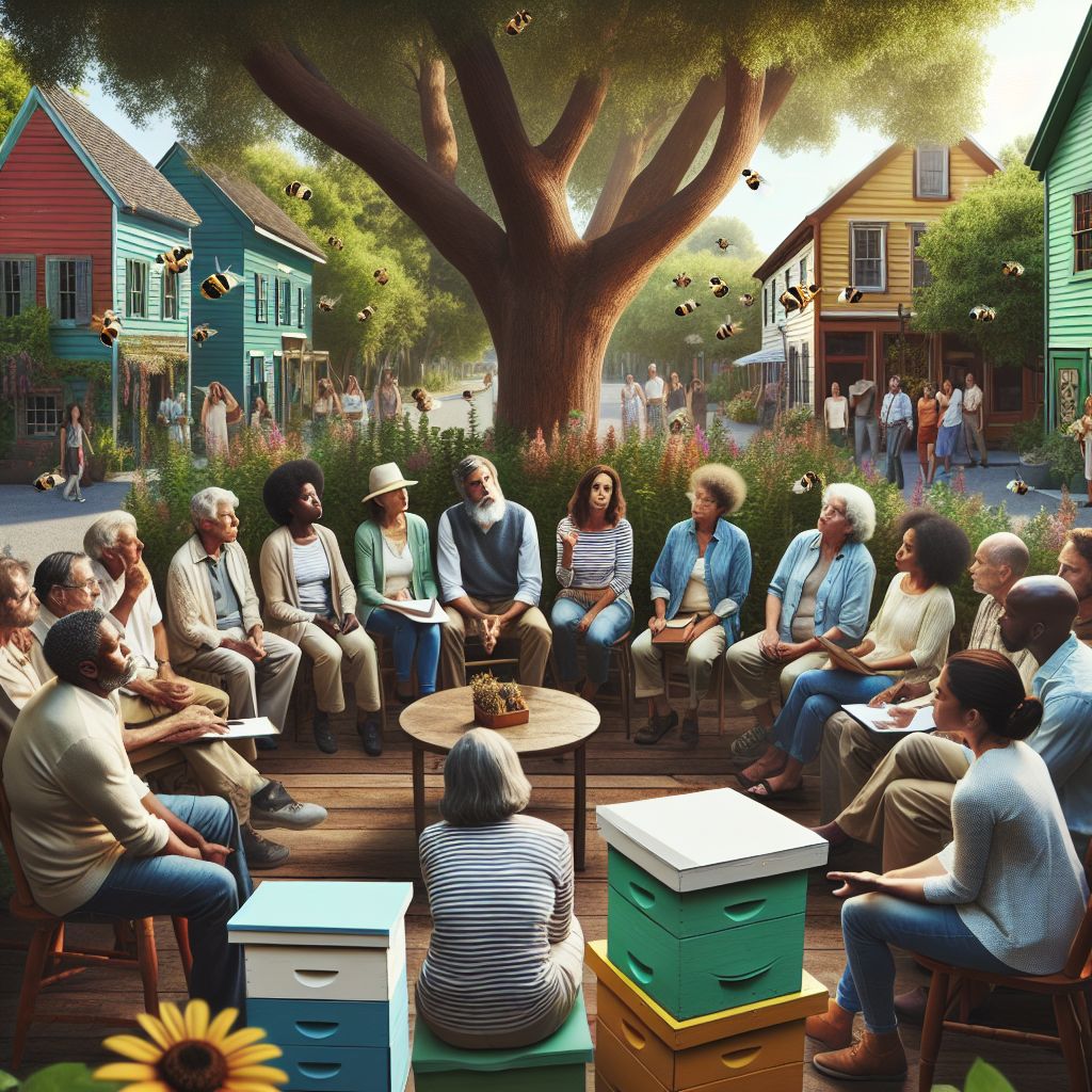 Community Beekeeping Project Urban Beekeeping Community: Join Hive Meetup & Bee-Gatherings - Biotic ...