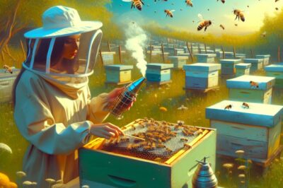 Protect Hive Pesticide Exposure with Fencing Veils